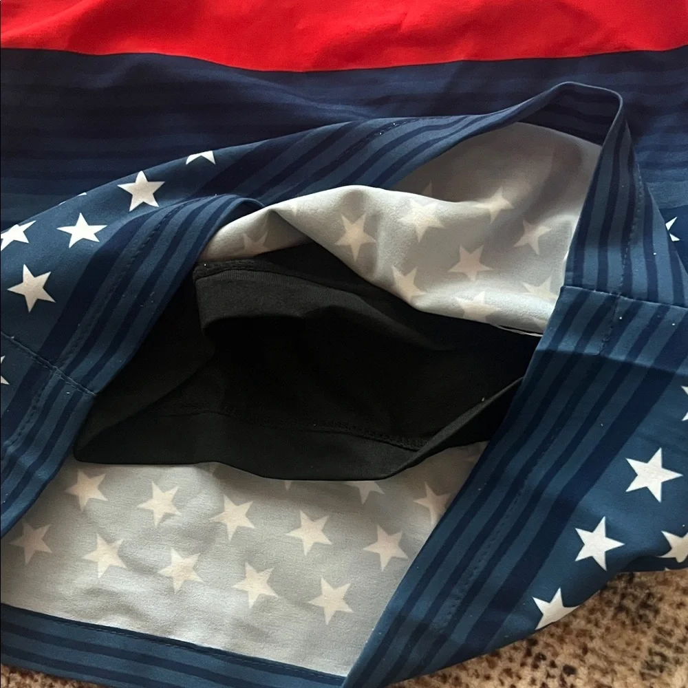 Men's Patriotic Swim Trunks